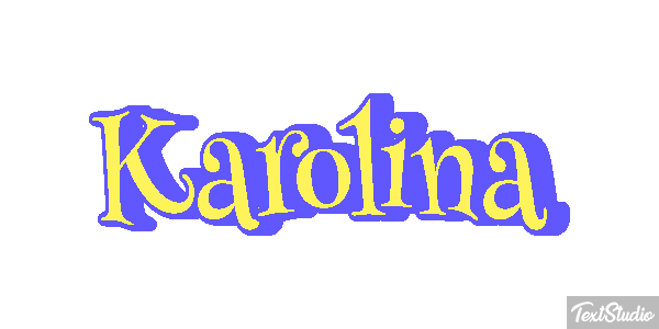Karolina Texteffekt