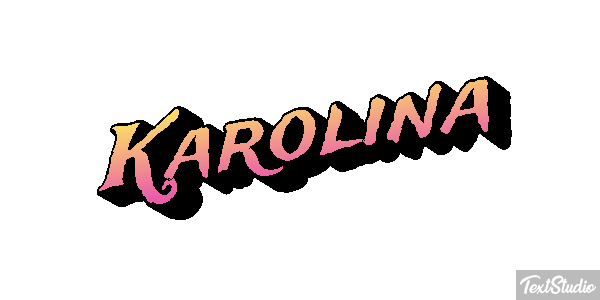 Karolina Texteffekt