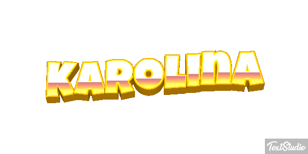 Karolina Texteffekt