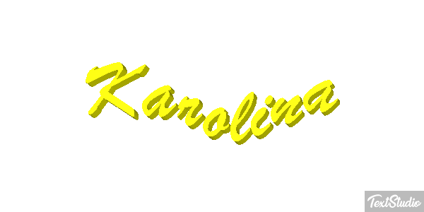 Karolina Texteffekt