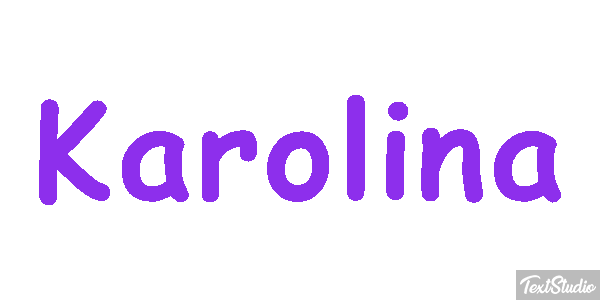 Karolina Texteffekt