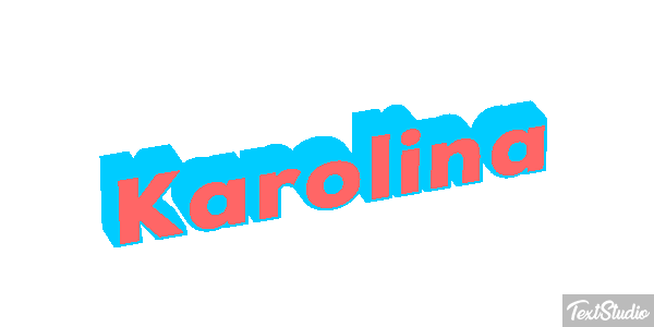 Karolina Texteffekt