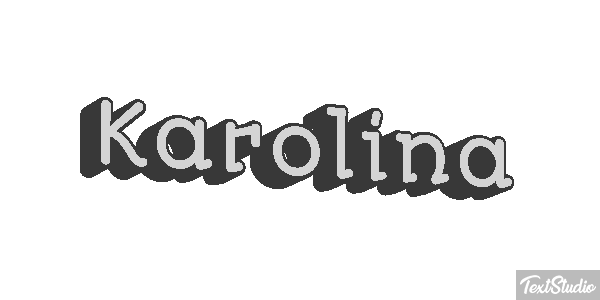 Karolina Texteffekt