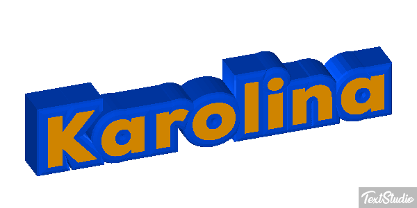 Karolina Texteffekt