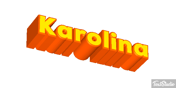 Karolina Texteffekt