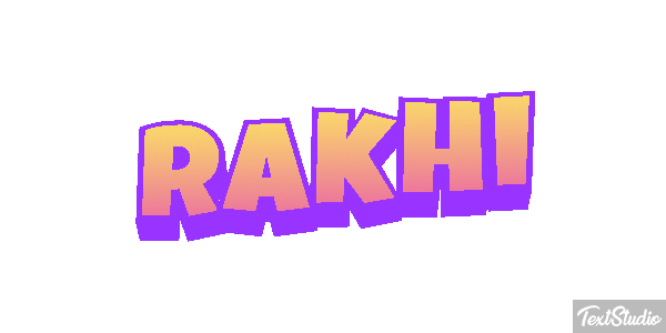 Rakhi Efekt tekstowy