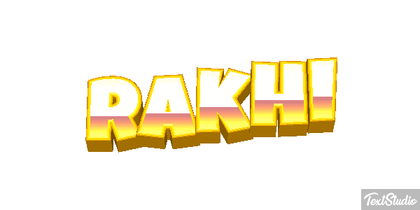 Rakhi Efekt tekstowy
