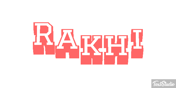 Rakhi Efekt tekstowy