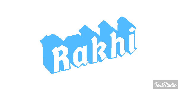 Rakhi Efekt tekstowy