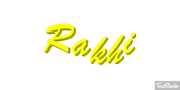 Rakhi Efekt tekstowy