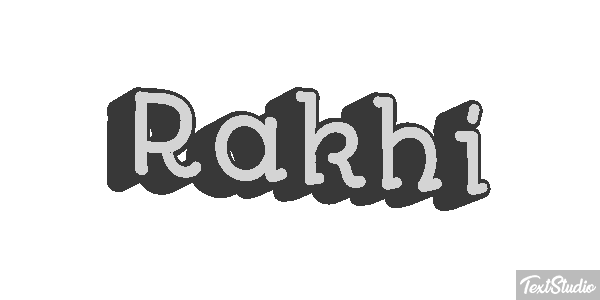Rakhi Efekt tekstowy