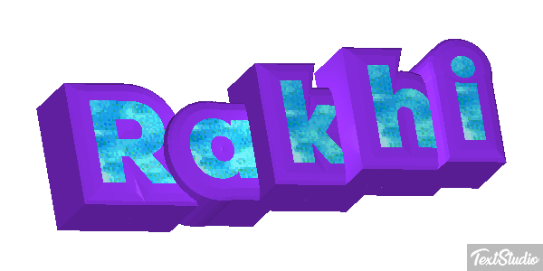 Rakhi Efekt tekstowy