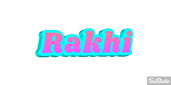 Rakhi Efekt tekstowy