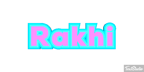 Rakhi Efekt tekstowy