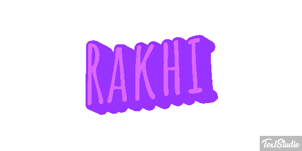 Rakhi Efekt tekstowy