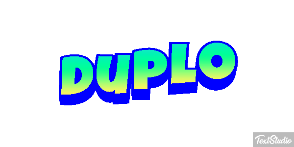 Duplo Texteffekt