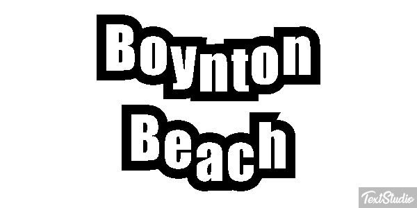 Boynton Beach Efekt tekstowy