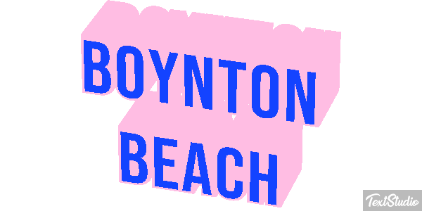 Boynton Beach Efekt tekstowy