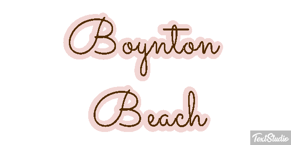 Boynton Beach Efekt tekstowy