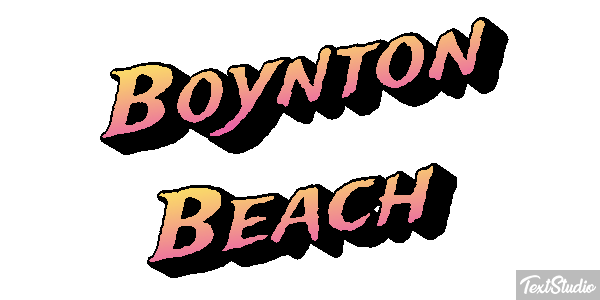 Boynton Beach Efekt tekstowy