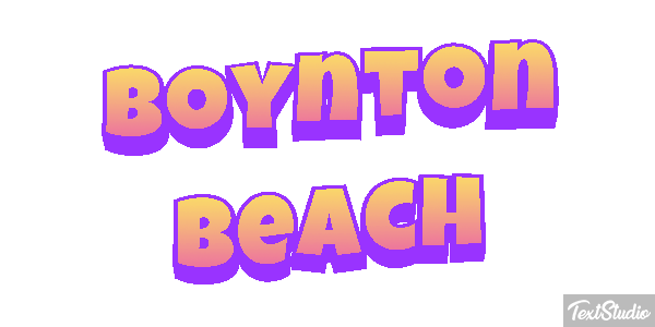 Boynton Beach Efekt tekstowy