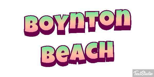 Boynton Beach Efekt tekstowy