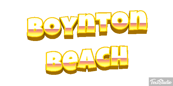Boynton Beach Efekt tekstowy