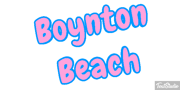 Boynton Beach Efekt tekstowy