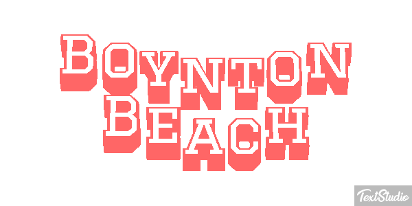 Boynton Beach Efekt tekstowy