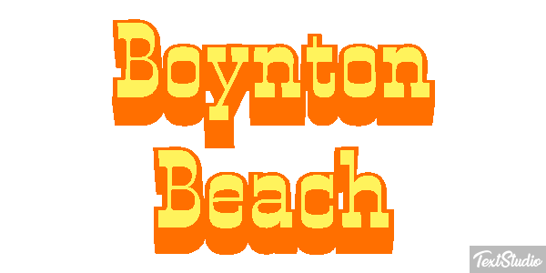 Boynton Beach Efekt tekstowy