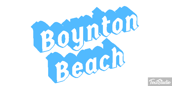 Boynton Beach Efekt tekstowy