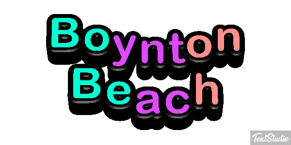 Boynton Beach Efekt tekstowy