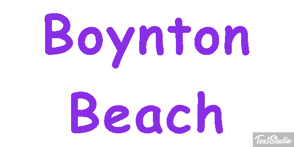 Boynton Beach Efekt tekstowy