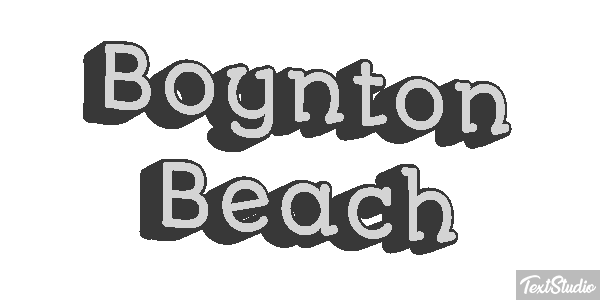 Boynton Beach Efekt tekstowy