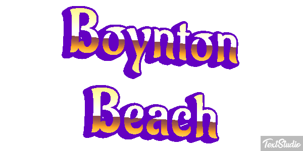 Boynton Beach Efekt tekstowy