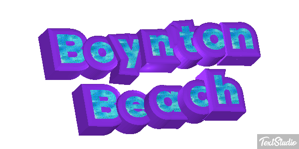 Boynton Beach Efekt tekstowy