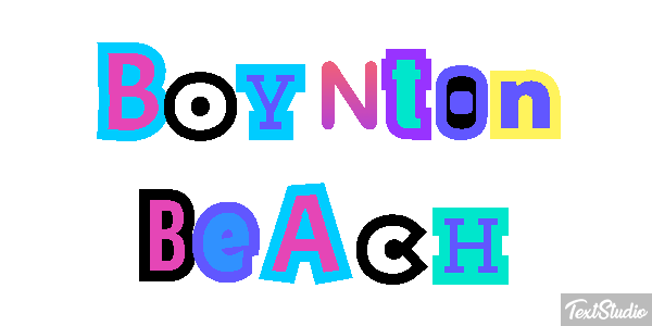 Boynton Beach Efekt tekstowy