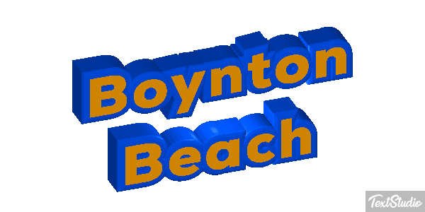 Boynton Beach Efekt tekstowy