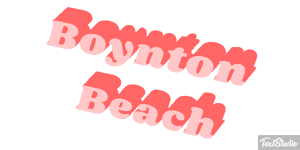 Boynton Beach Efekt tekstowy