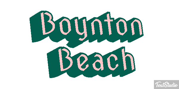 Boynton Beach Efekt tekstowy