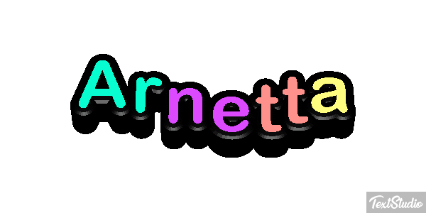 Arnetta Effetto testo