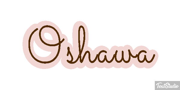 Oshawa Effet de texte