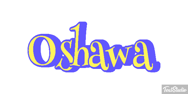 Oshawa Effet de texte