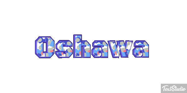Oshawa Effet de texte