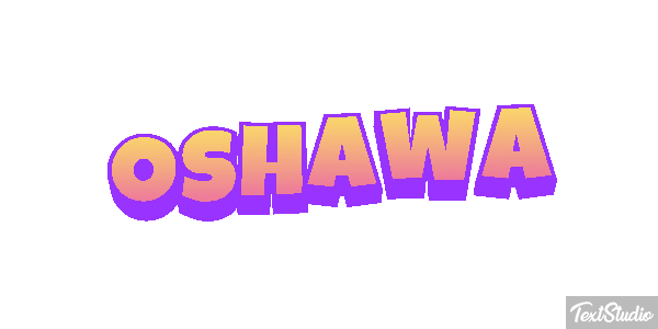 Oshawa Effet de texte