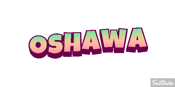 Oshawa Effet de texte