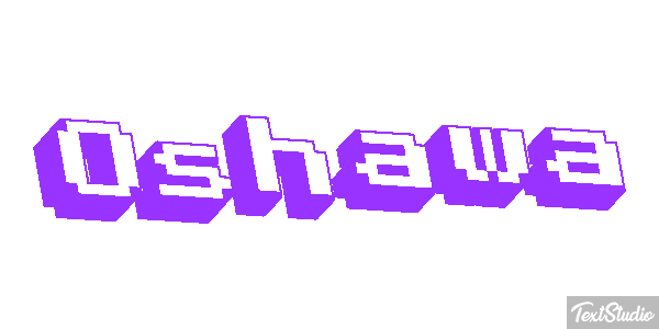 Oshawa Effet de texte