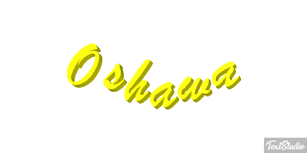 Oshawa Effet de texte