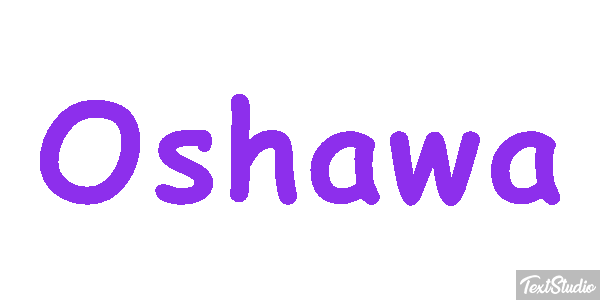 Oshawa Effet de texte