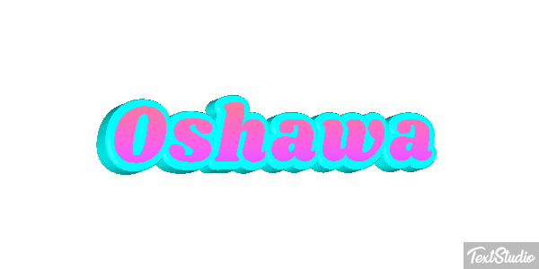 Oshawa Effet de texte